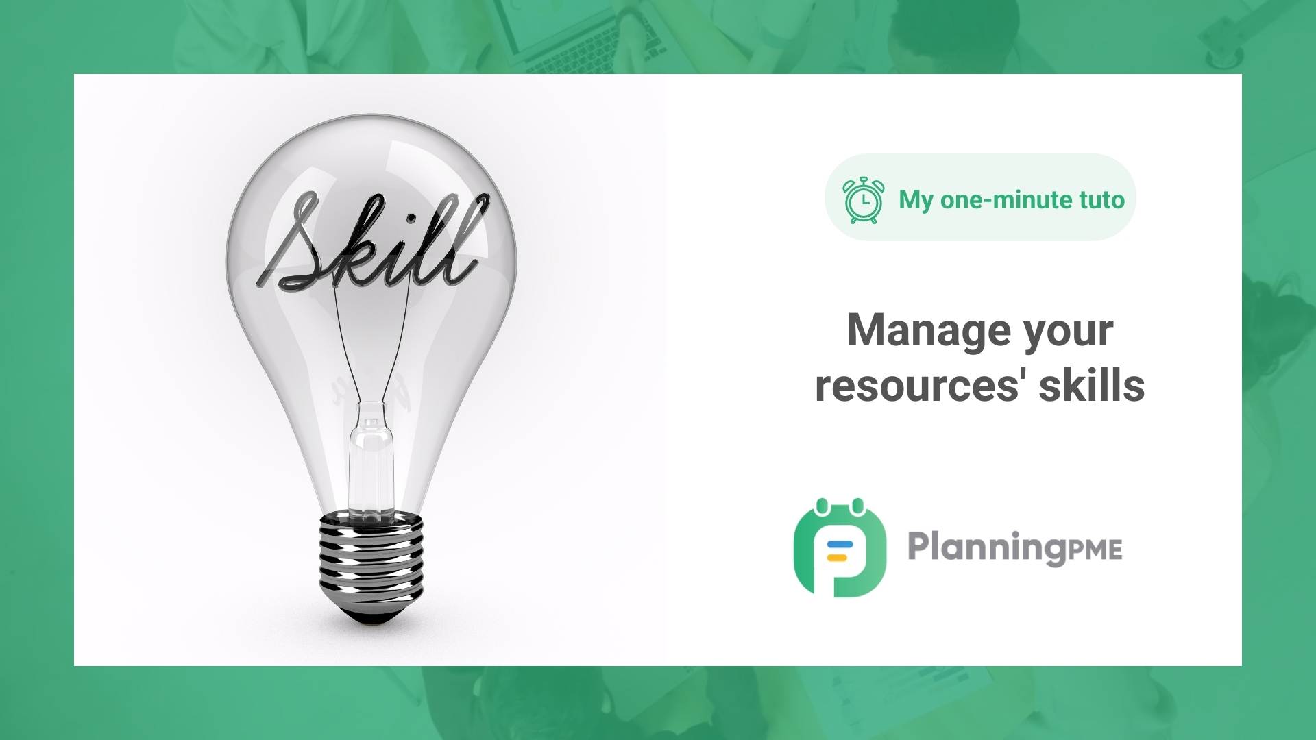 >Hoe beheer je de vaardigheden van je resources?