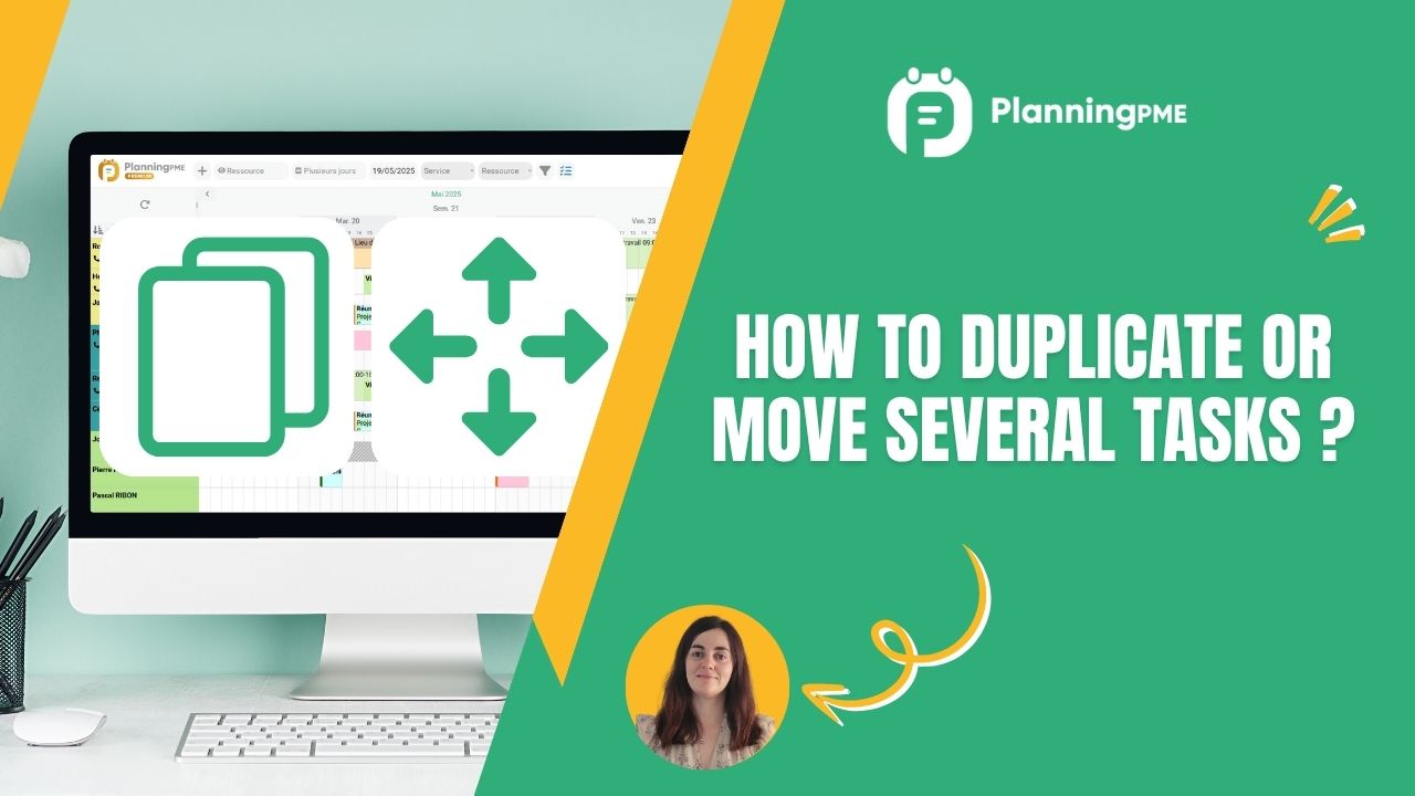 Hoe meerdere taken verplaatsen?